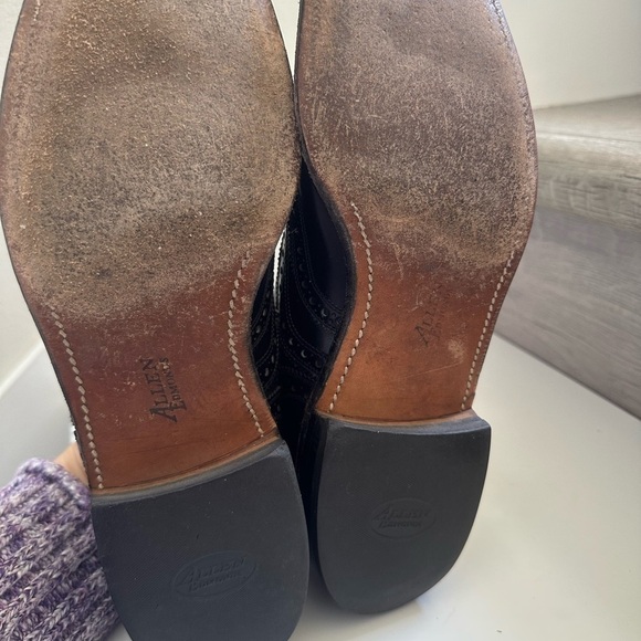 Allen Edmonds Mcallister Wingtip Oxford size 10 AAA - Picture 8 of 8
